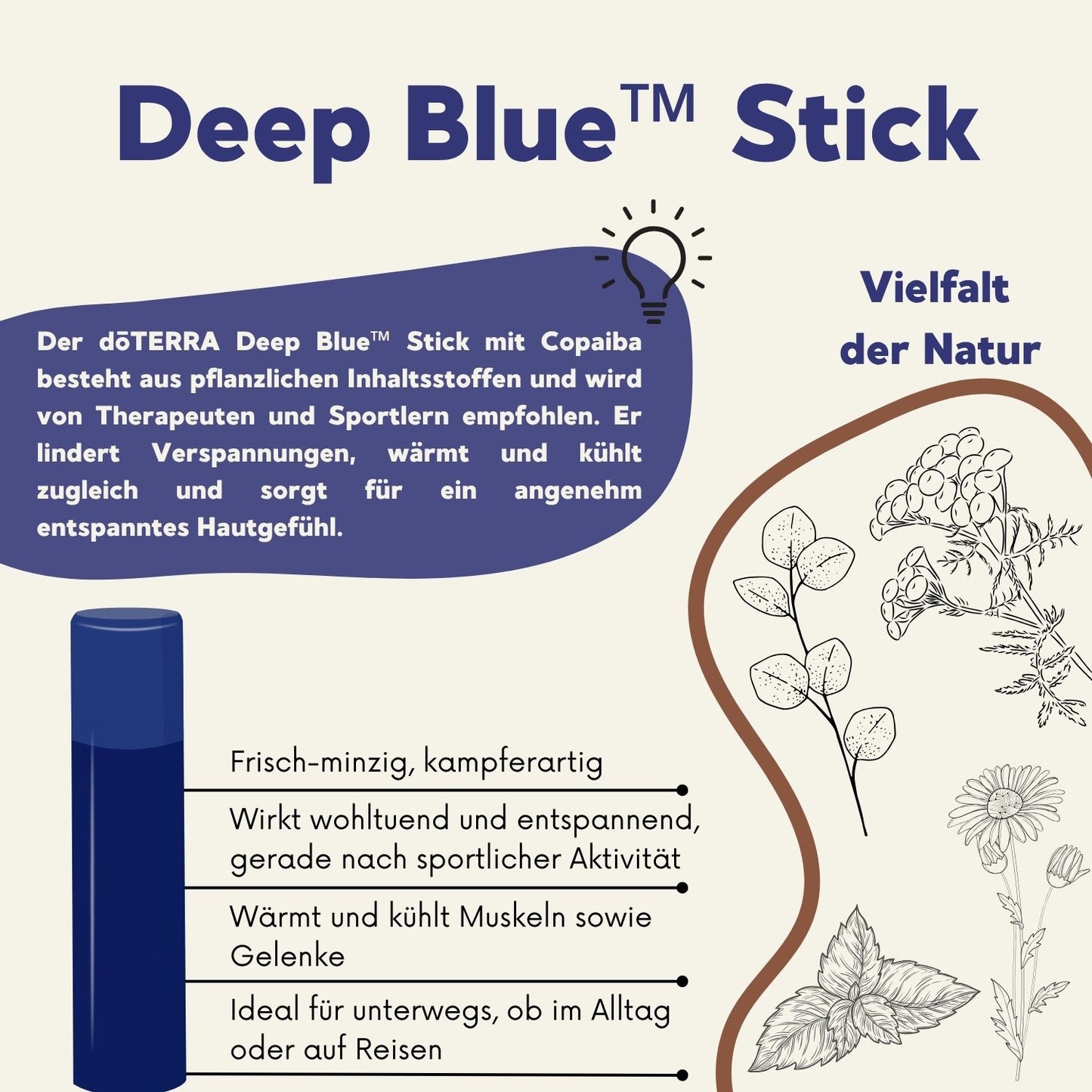 Deep Blue™ Stick