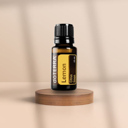 doTERRA Lemon Öl 15 ml – Citrus limon, hochwertiges ätherisches Öl in klassischem Fläschchen