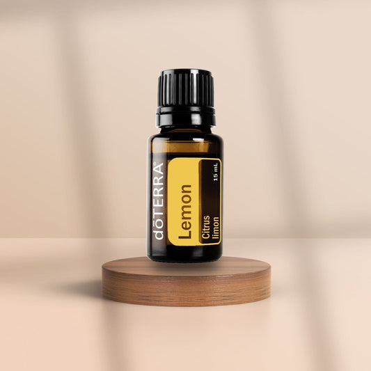 doTERRA Lemon Öl 15 ml – Citrus limon, hochwertiges ätherisches Öl in klassischem Fläschchen